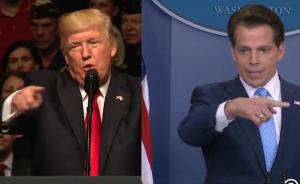 白宫媒体主管功课做到位:手势神同步