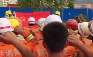 榆林抗洪：满身泥战士立功，路边入党