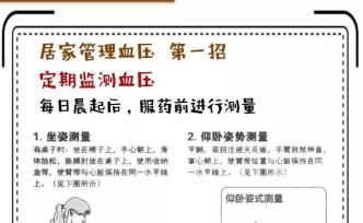 高血壓患者居家如何管理血壓？八招告訴您！