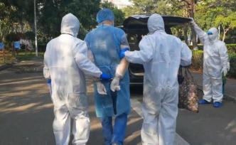 吐口水致医护感染，患者治愈当天被控制