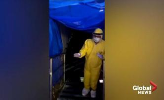 被困12日，郵輪上美國夫婦下船全程記錄