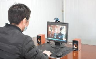 集装箱改为处理室，绍兴高速交警非接触式办理车辆交通违法