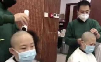 甘肅婦幼保健院回應護士剃光頭：未強迫，防止感染，方便清洗