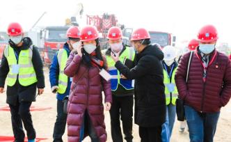 张莉娟：希望医院建成后能给社会提供更好服务