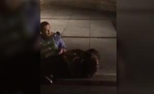 大媽違停拒處罰，廝打辱罵交警被拘