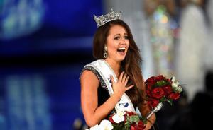 新任“美國小姐”炮轟特朗普：退出“巴黎氣候協(xié)定”是個錯誤