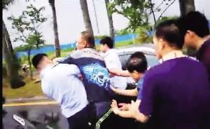 两男子醉驾并殴打海南万宁公安分局局长及政委，将转为刑拘