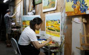 墻上的梵高：深圳大芬村整治轉型，五百墻壁油畫工“斷舍離”