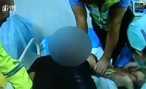 “发疯”男子猛踢护士咬伤警察，疑酒驾