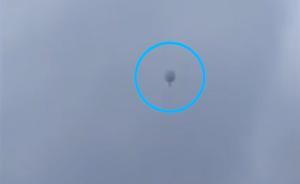 男子坐氫氣球打松塔，失控飛走下落不明