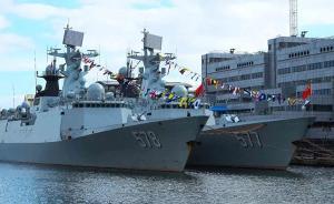 中国舰队首访伦敦获赠特殊礼物：北洋水师购买巡洋舰老照片