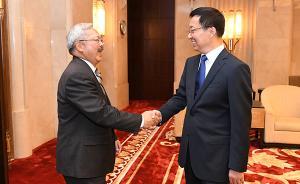 韓正會見美國舊金山市市長李孟賢：推動各領域的深入合作