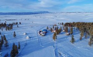新疆哈密突降暴雪：厚度達50厘米