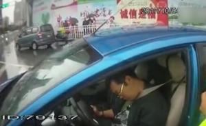 醉駕男等紅燈睡著，民警敲窗3分鐘叫醒