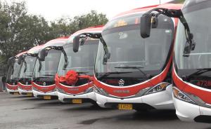 北京大1路纯电公交车：自动净化空气