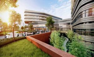 NBBJ设计建造的“花园中的医院”亮相