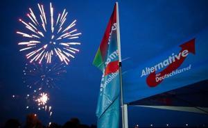 德國大選后將召開首次聯(lián)邦議會，上千人抗議選擇黨參與政治