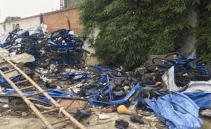 成都小藍(lán)單車人去樓空 ，共享單車進入洗牌敏感期