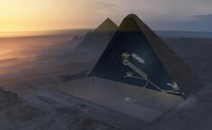 粒子物理學家用宇宙射線揭示：埃及最大金字塔內(nèi)隱藏中空結構