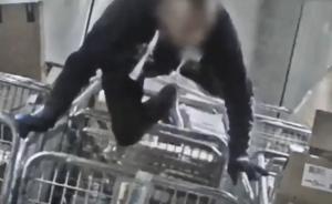 玩真的:飞贼跳上时速80公里汽车偷盗