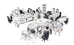 插画中的《上海书评》：纸质阅读中，让人怀念的美