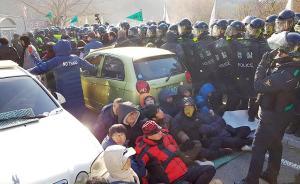 韩军方为萨德基地装暖气遭抵抗，警方强制解散致多名居民受伤
