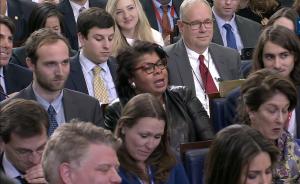 记者“感恩”白宫发言人:谢谢能质问你