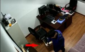 执法记录仪带定位功能，男子偷窃后被抓