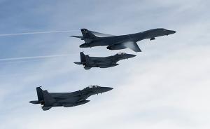 韩美空军联合演习下周举行，参加军演的美军有1.2万人