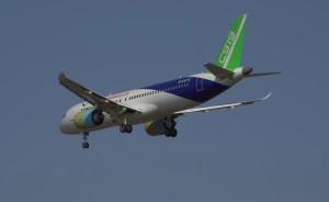 第二架C919完成首飞：全程2小时