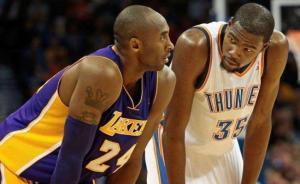 科比球衣退役｜曼巴精神傳給誰(shuí)，杜蘭特接任“科蜜協(xié)會(huì)會(huì)長(zhǎng)”