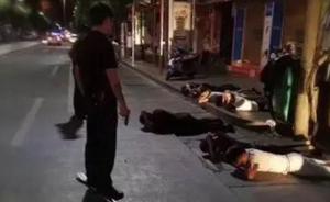 多人持刀欲寻仇，刑侦队长路过以一敌八