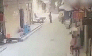 惠州一饭店煤气罐泄露引爆炸，22人伤