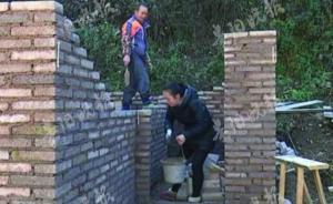 幫扶村民改造房屋找不到施工隊(duì)，扶貧女干部請來父母幫人修房