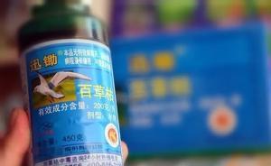 奪命百草枯：被禁前每年約萬(wàn)人中毒致死，“沒一例救活的”