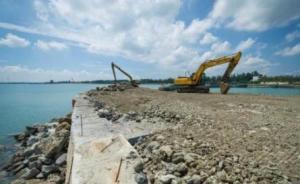 去年中國填海面積5779公頃，比2013年下降63%