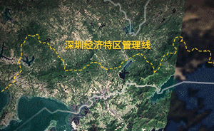 地圖湃｜衛(wèi)星圖看深圳“二關(guān)線”：關(guān)內(nèi)關(guān)外的歷史變遷