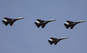 中國空軍蘇-35戰(zhàn)機飛赴南海戰(zhàn)斗巡航，開展實戰(zhàn)化軍事訓(xùn)練