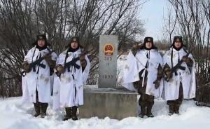 珍宝岛哨所官兵在战位上给全国人民拜年！