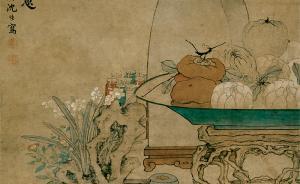 “一瓶一瓶又一瓶，歲朝圖畫筆如生”