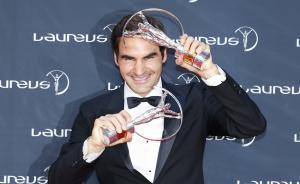 第六次摘得勞倫斯最佳男運動員，費德勒又成了歷史第一