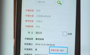 泰州“違章王”累計2339分罰款9萬