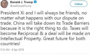 環(huán)球時報：特朗普突然口氣轉(zhuǎn)溫和，中方需謹慎