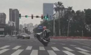 男子騎無號牌摩托狂秀車技，珠海交警全城布控并啟用人臉識別