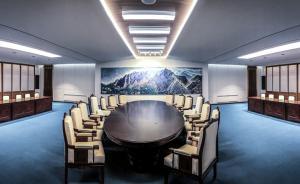 韓朝首腦會晤｜和平之家內(nèi)景曝光：一號座椅刻朝鮮半島地圖