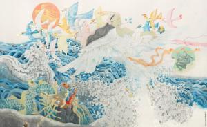 打響上海文化品牌丨中華創(chuàng)世神話(huà)參與畫(huà)家：創(chuàng)作提升民族自信