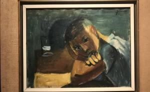 他是吳大羽的弟子、趙無極的同門，他是96歲的張功慤