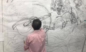 “中華創(chuàng)世神話”參與畫家談創(chuàng)作