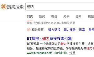 搜狗搜索“磁力”顯示大量涉黃視頻，騰訊客服：已收到舉報(bào)