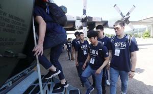 走起！韓國人剛踢完世界杯，又坐軍機(jī)飛朝鮮打籃球